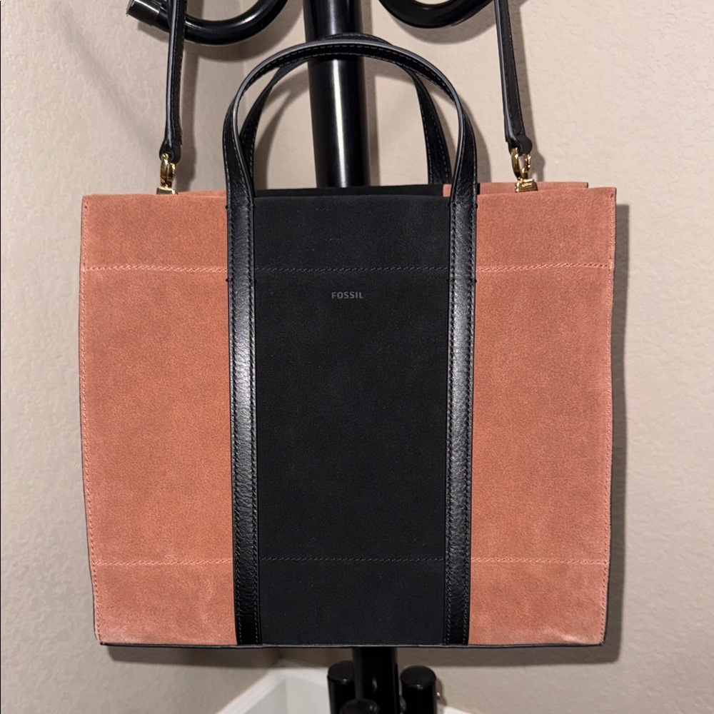 Fossil Carmen Suede Shopper